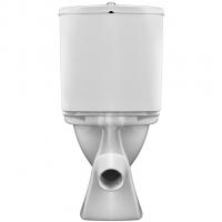 Унитаз-компакт "Алькор 2РА а/вспл полипропилен" (кос.вып,нижн.подв. 2-кн.арм Уклад, сид.) (Santek)