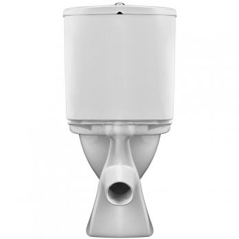 Унитаз-компакт "Алькор 2РА а/вспл полипропилен" (кос.вып,нижн.подв. 2-кн.арм Уклад, сид.) (Santek)