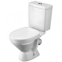 Унитаз-компакт "Лига 2РА полипропилен" (кос.вып, нижн.подв, 2-кн.арм Инкоэр, сид.) (Santek)