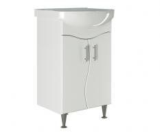 Тумба д/ванной "АНГАРА-52" под раковину Альфана-52 (ОК) (ПВХ)