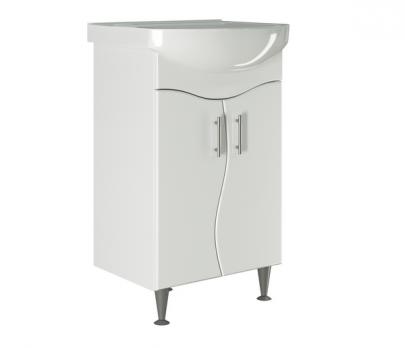 Тумба д/ванной "АНГАРА-52" под раковину Альфана-52 (ОК) (ПВХ)