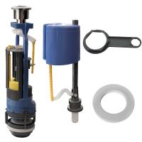 Арматура к смыв.бачку 2-х Кноп DI хром нижний подвод унив.колонка D40 (И-СБ2-НпрФ-ХХ-ККрпс) 5-3-5-17