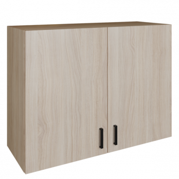 шкаф навесной кухонный с сушкой 80 венге светлое (дуб млечный) (2 места)