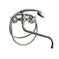 Смеситель для ванны и раковины 1/2 рез T.MARKT 081-2006 Крест  ШАР ПЕРЕКЛ