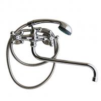 Смеситель для ванны и раковины 1/2 рез T.MARKT 081-2010 Крест  ШАР ПЕРЕКЛ