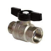 Кран шаровой 3/4'' вн/нар бабочка  VRT®