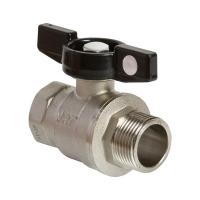 Кран шаровой 3/4'' вн/нар бабочка  VRT®