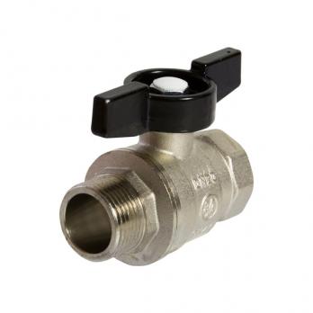 Кран шаровой 3/4'' вн/нар бабочка  VRT®