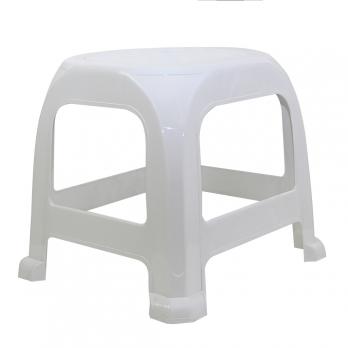 Табурет Симпатия маленький белый (выс.30см)