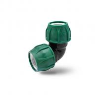 Отвод ПЭ 110 (обж.) POELSAN GREEN