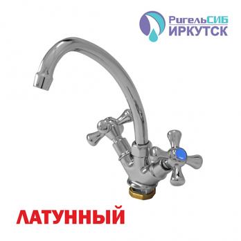 Смеситель для кухни 1/2 кер Иркутск ГП-К-24-к КРЕСТ