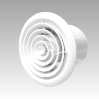 Вентилятор вытяжной D100 FLOW 4S с круглой решеткой и сеткой, на шарикоподшипниках ERA