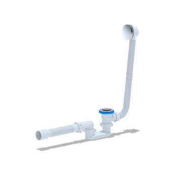 Обвязка на ванну 1 1/2*40*50 плоск с вып. Click-Clack (сетка) и пер Ani ЕC055S АНИ пласт