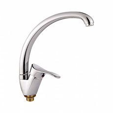 Смеситель для кухни 35к L5914 Ledeme б/отв на гайке, латунь