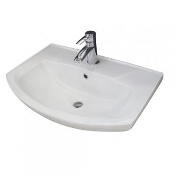 Раковина накладная "Элеганс-50" белая (Rosa)