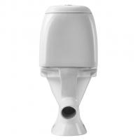 Унитаз-компакт "Римини 2РА ЭКОНОМ полипропилен" (кос.вып. нижн.подв, 2-кн.арм. Уклад,сид.) (Santek)