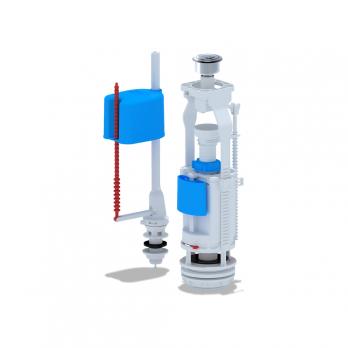 Арматура к смыв. бачку 2-ух Кноп. АНИпласт металл нижн/подв. WC3550М АНИ пласт ЭКОНОМ