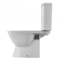 Унитаз-компакт "Нео 2РА" (гориз.вып, нижн.подв, 2-кн.арм Olivera, дюро/съём сид.) (Santek)