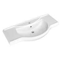 Раковина накладная "Классик-105" белая (Kirovit)