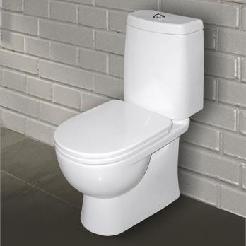 Унитаз-компакт "Fest Comfort" (а/вспл, гор,ниж,2кн.AlcaPlast/Oliveira, дюро м/л,clip up) (Sanita L)