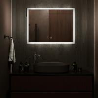 Зеркало MIXLINE "Норма" 800*600 (ШВ) сенсорный выключатель, светодиодная подсветка