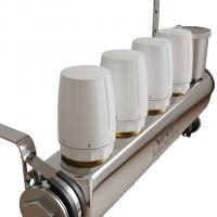 Коллекторная группа VRT® 1'' х 3/4'' (евроконус)  4 вых, авт в/отвод, c расходомерами