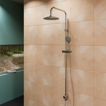 Душевой гарнитур ML2400 MIXLINE (БЕЗ смесителя лейка 3поз.+душ.шланг+тропич.душ.)