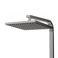 Душевая система 40к ML2433 излив лейка 1 позиция +лейка "Тропический душ" ХРОМ