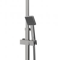 Душевая система 40к ML2433 излив лейка 1 позиция +лейка "Тропический душ" ХРОМ