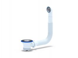 Перелив Ани д/мойки 1 1/2  N120S АНИ пласт круг.вертик. корпус