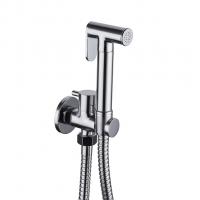 Кран с гигиенической лейкой FRAP F7501 на холодную воду (хром, латунь)