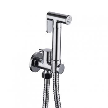 Кран с гигиенической лейкой FRAP F7501 на холодную воду (хром, латунь)