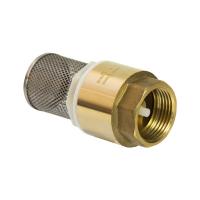 Обратный клапан 1'' VRT® пласт седло с фильтром