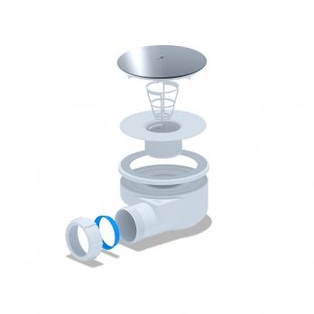 Сифон для душ.поддона 90*40 h 53 Ani Е350C АНИ пласт