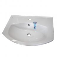 Раковина накладная "Элеганс-60" белая (Rosa)