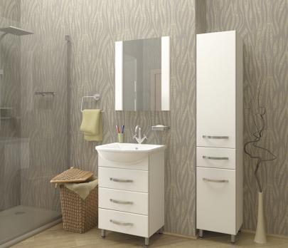 Зеркало "ДИАМАНТ 60" без подсветки (ПВХ)