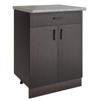 Стол разделочный 60 венге (1 ящик), столешница гранит пёстрый