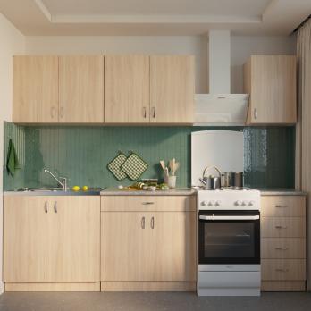 Стол разделочный 60 венге светлое (1 ящик), столешница гранит пёстрый