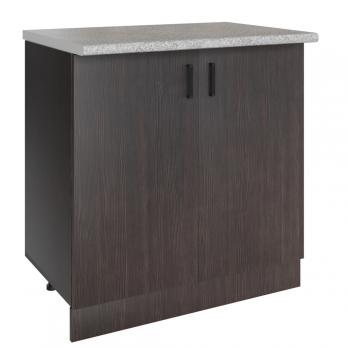 Стол разделочный 80 венге, столешница гранит пёстрый