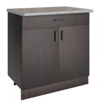 Стол разделочный 80 венге (1 ящик), столешница гранит пёстрый