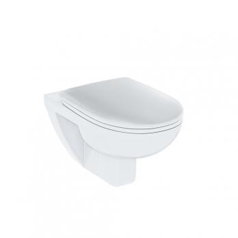 Унитаз подвесной "Элеганс" сиденье полип.микролифт белый (Rosa)