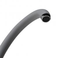 Смеситель для кухни 35к MIXLINE ML-GS02 (342) графит высок. излив