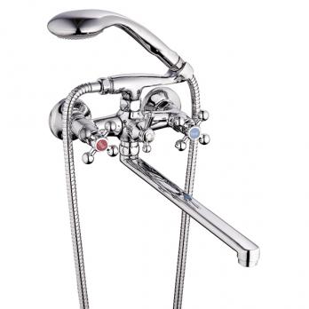 Смеситель для ванны и раковины 1/2 кер Glauf QTZ7-A856