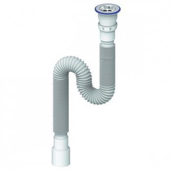 Гофросифон 1 1/2"*40*50 D230 (1200 мм) UNICORN