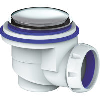 Сифон для душ.поддона 65*40 Click-Clack без отвода G422E UNICORN