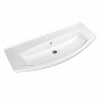 Раковина накладная "Элеганс-105" белая (Kirovit)