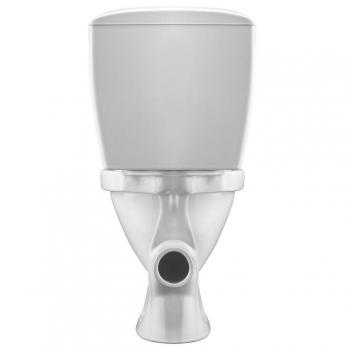 Унитаз-компакт "Паллада" полипропилен (гориз.вып. нижн.подв, 2-кн.арм. Уклад,сид.) (Santek)