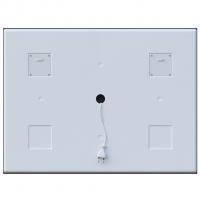 Зеркало MIXLINE "Фортуна" 800*600 (ШВ) сенсорный выключатель, светодиодная подсветка