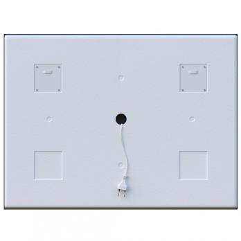 Зеркало MIXLINE "Фортуна" 800*600 (ШВ) сенсорный выключатель, светодиодная подсветка