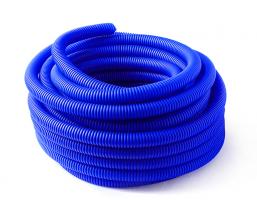 Гофра защитная 20/18 для труб PEX и PERT диам 16 СИНЯЯ (50 м) VRT